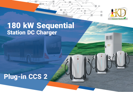 180 kW Sequential Station DC Charger